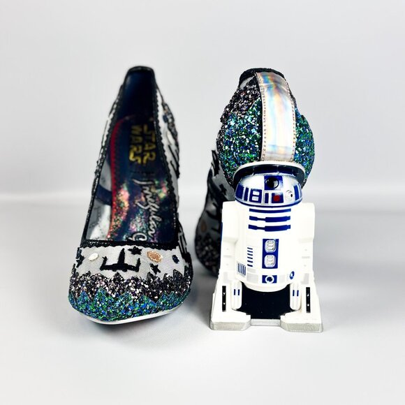 Irregular Choice x Star Wars Battle with Artoo R2D2 Heels Size 6.5 - Picture 7 of 11